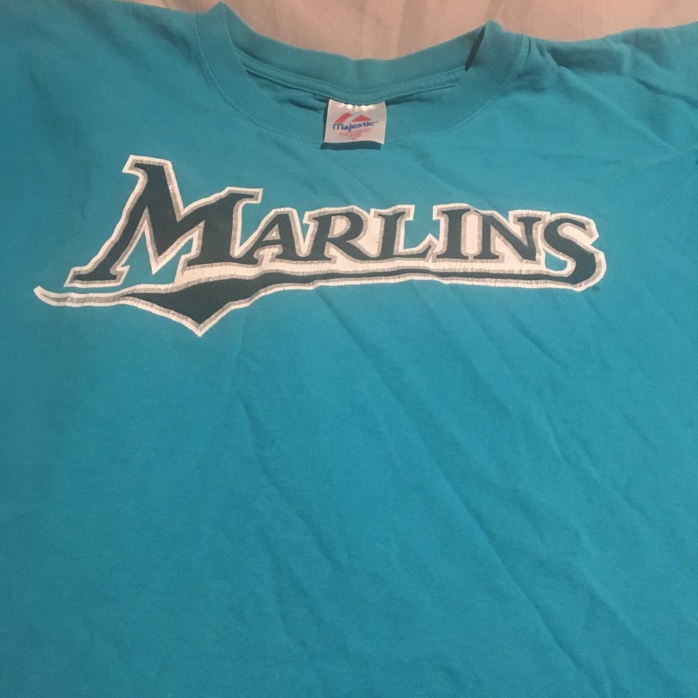 VINTAGE FLORIDA MARLINS MAJESTIC